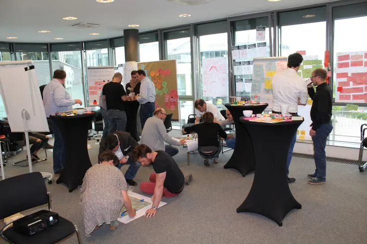 Professional investment consultation meeting with financial charts and documents